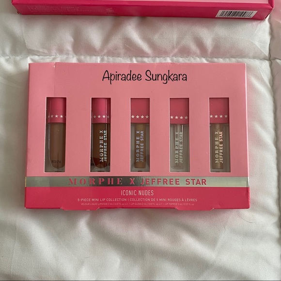 ❌SOLD❌NEW JEFFREE STAR ICONIC NUDES 5 PIECE MINI LIP COLLECTION - Picture 3 of 15
